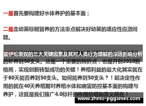 霍伊伦表现的三大关键因素及其对人类行为理解的深远影响分析